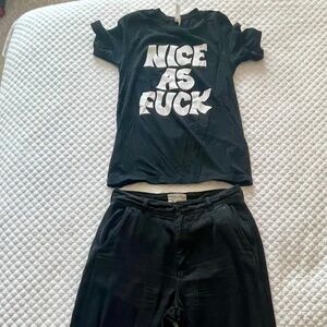 Everlane chinos super soft with Jenny Lewis concert tee